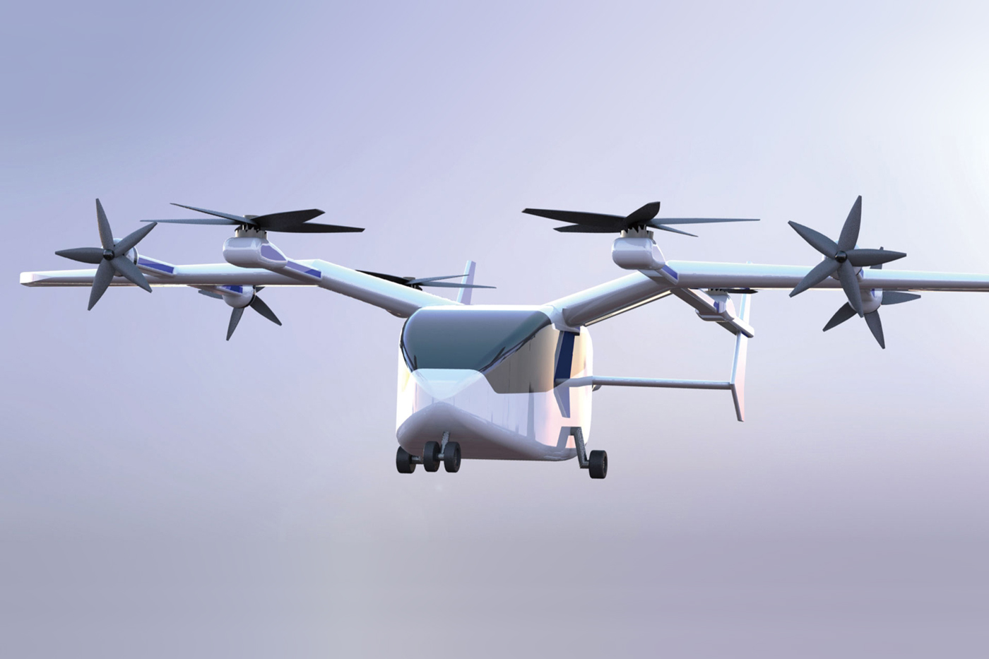 Hien Aero Technologies HIEN 6 passenger hybrid-electric VTOL concept design aircraft Hien Aero Technologies HIEN 6 passenger hybrid-electric VTOL concept design aircraft